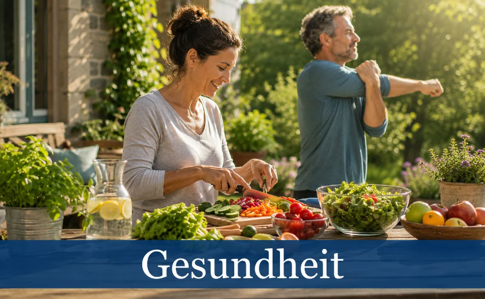 Gesunde Ernährung und Bewegung als Grundlagen für Vitalität